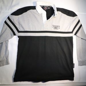 Guinness rugby polo official merchandise.